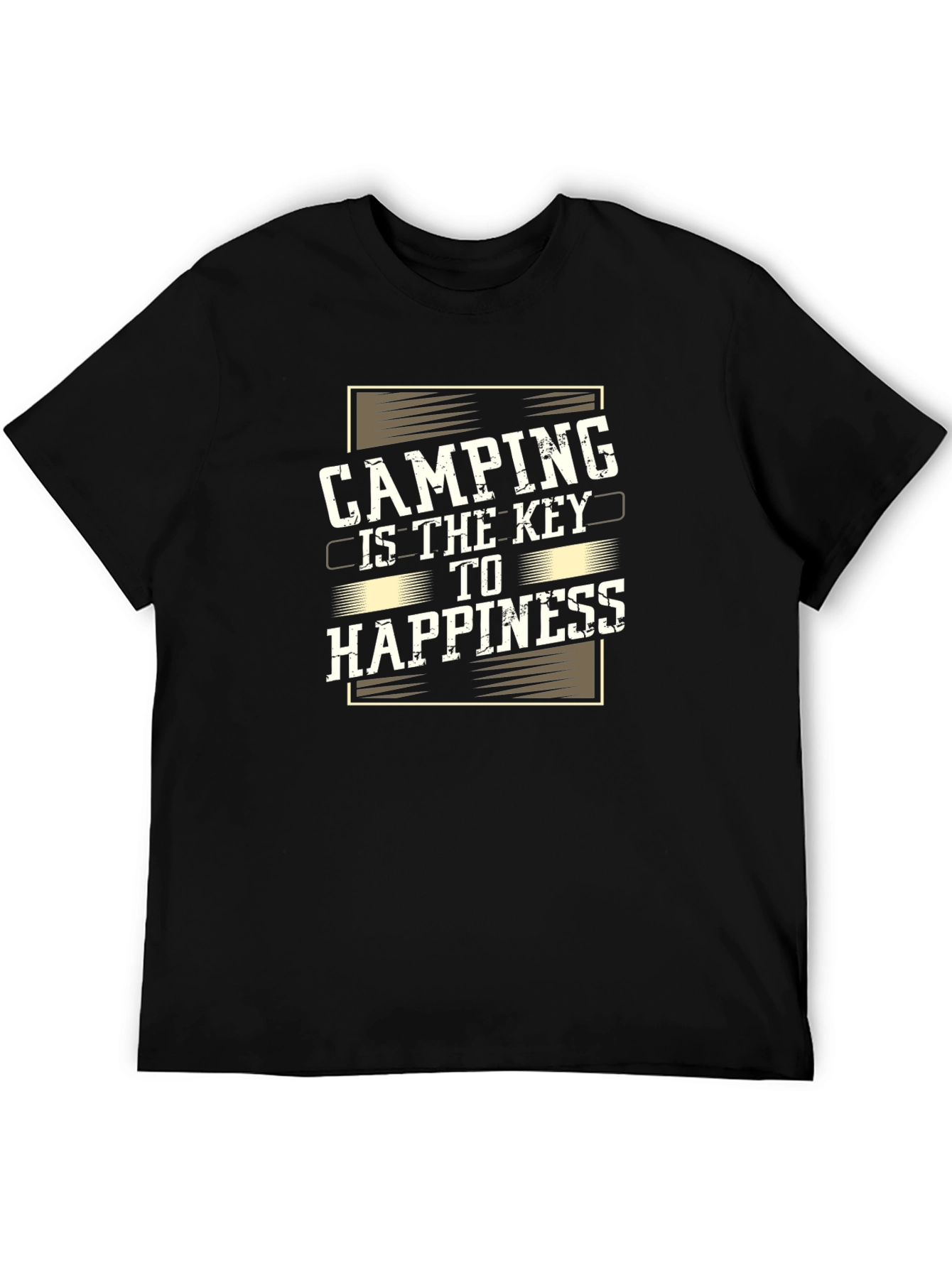 Camping is Key to Happiness Graphic Tee