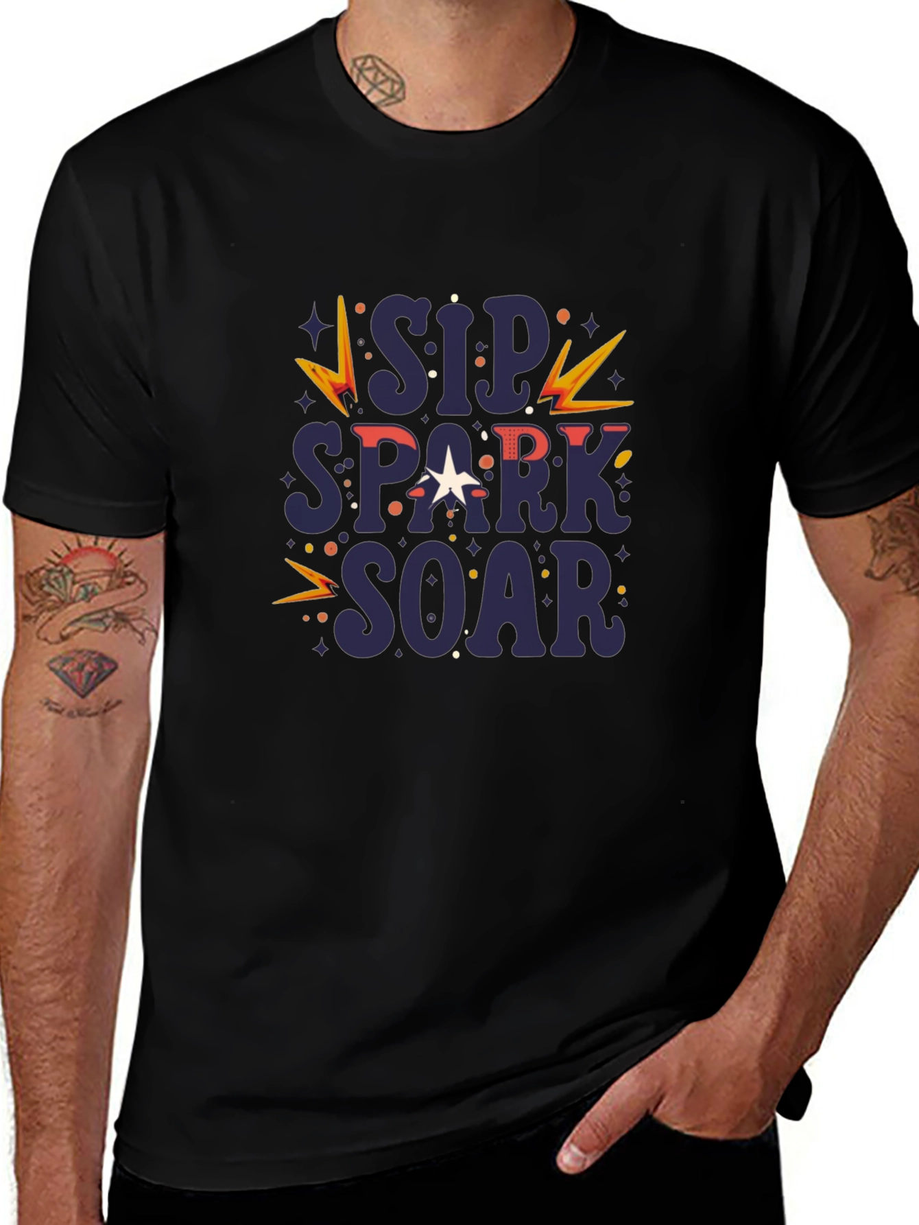 Sip Spark Soar Graphic Tee