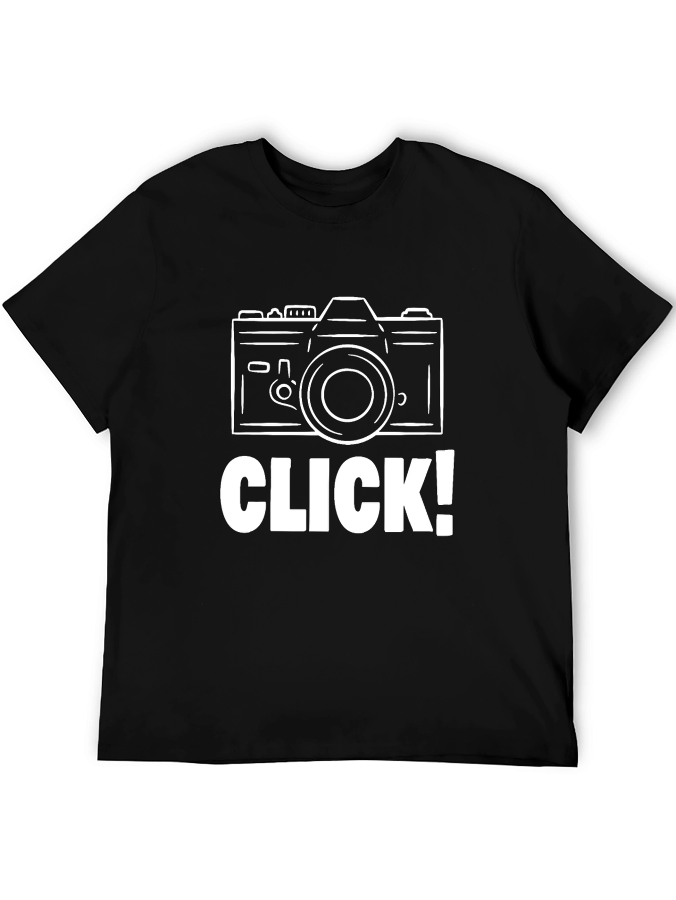Camera Click Graphic Tee - Photographers Essential