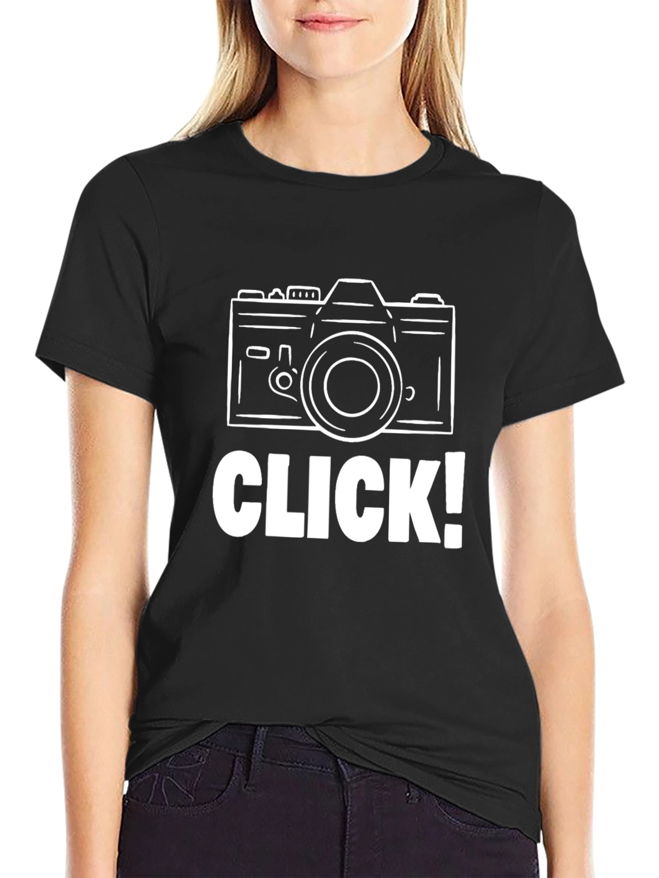 Camera Click Graphic Tee - Photographers Essential