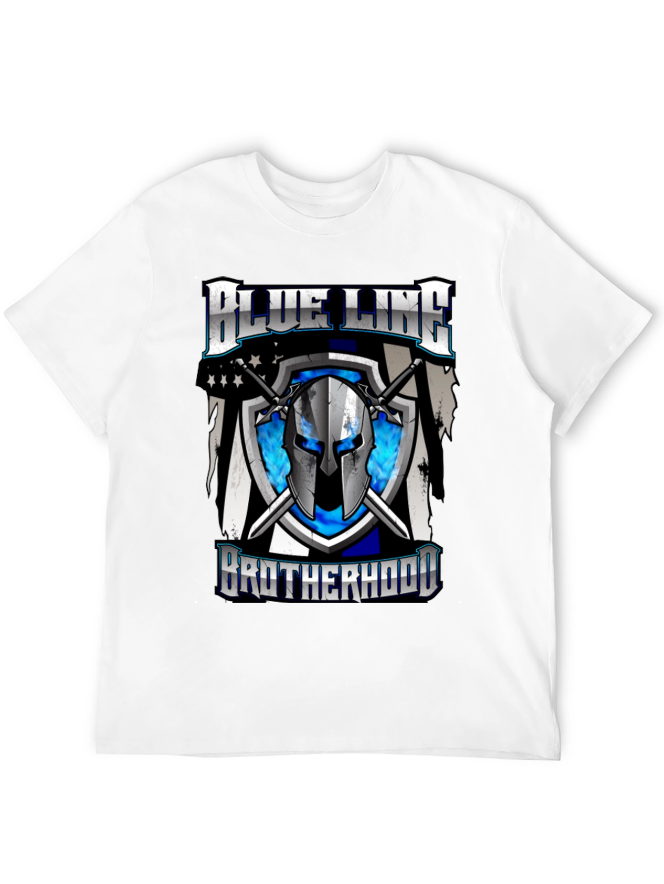 Blue Line Brotherhood Graphic T-Shirt