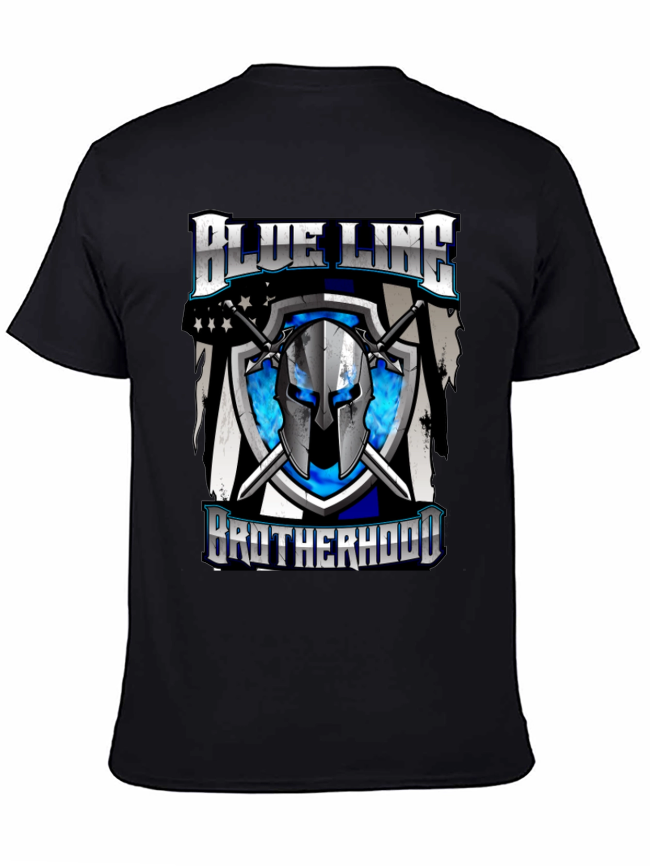 Blue Line Brotherhood Graphic T-Shirt