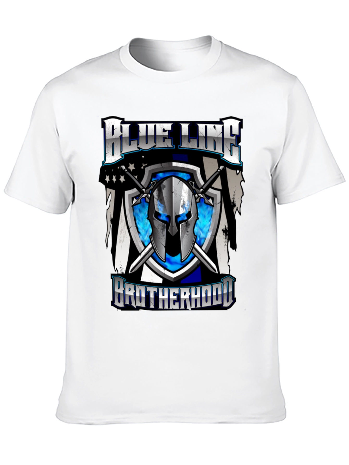 Blue Line Brotherhood Graphic T-Shirt