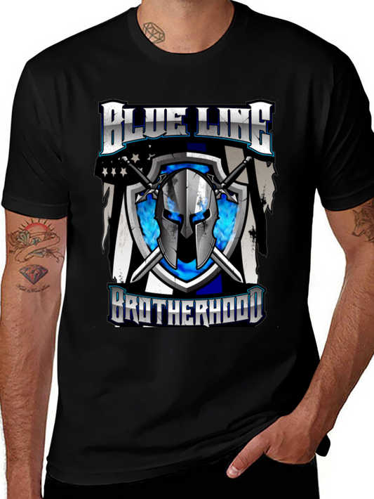 Blue Line Brotherhood Graphic T-Shirt