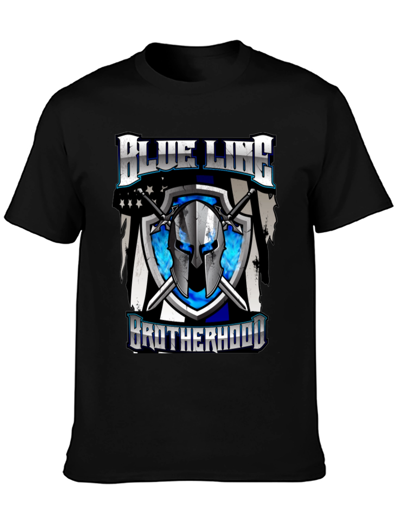 Blue Line Brotherhood Graphic T-Shirt
