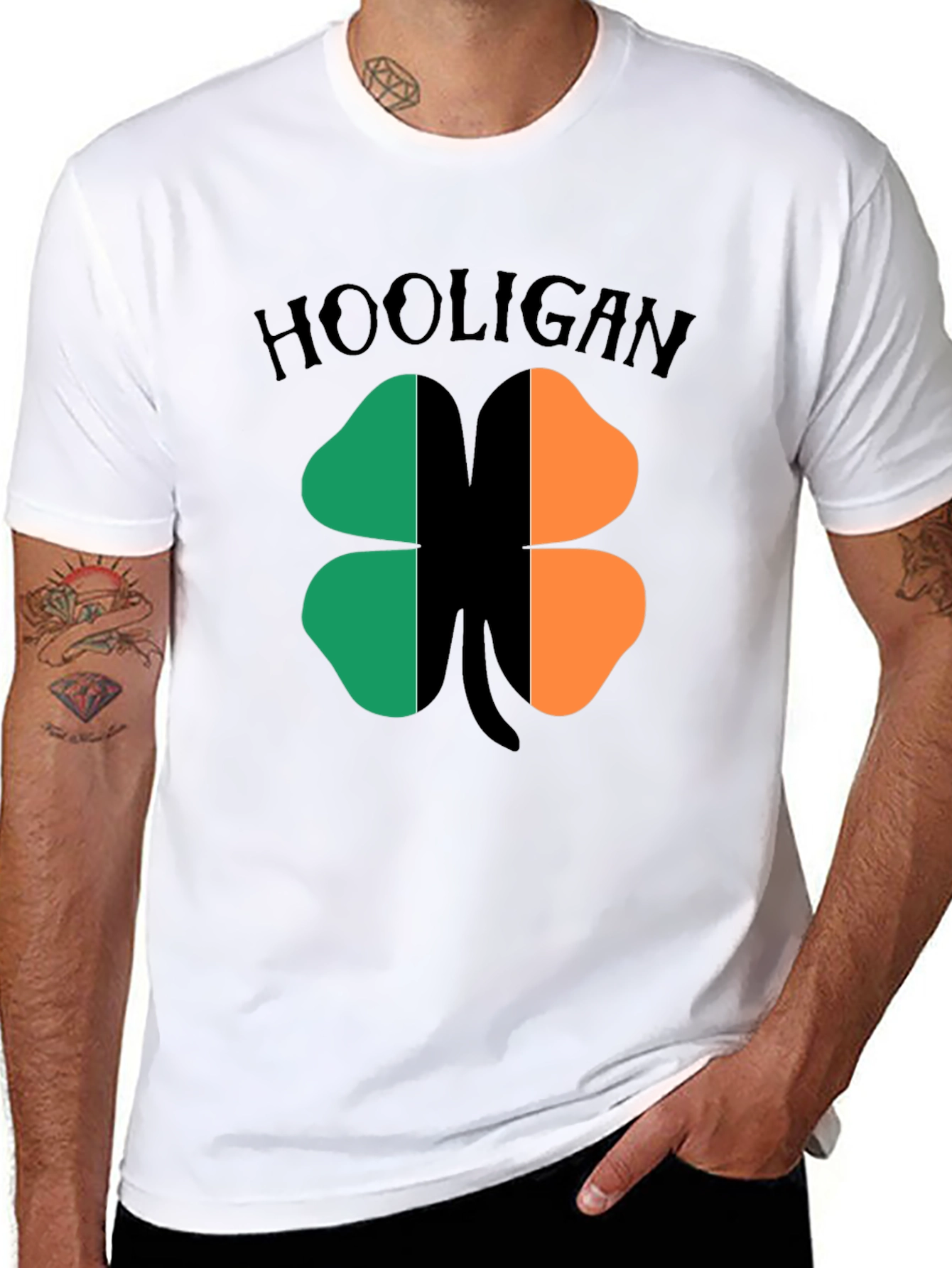 Hooligan Shamrock Irish Pride T-Shirt