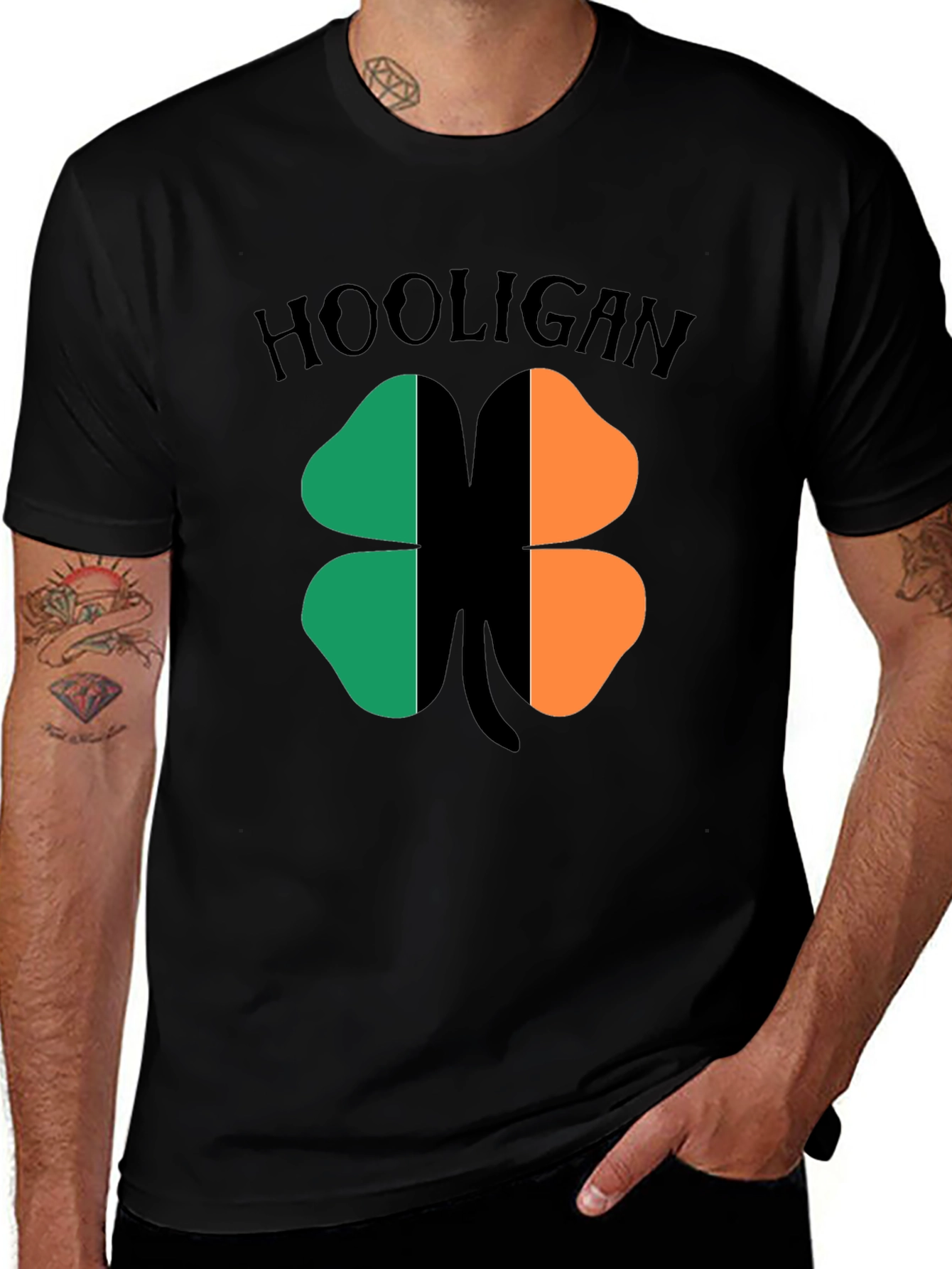 Hooligan Shamrock Irish Pride T-Shirt