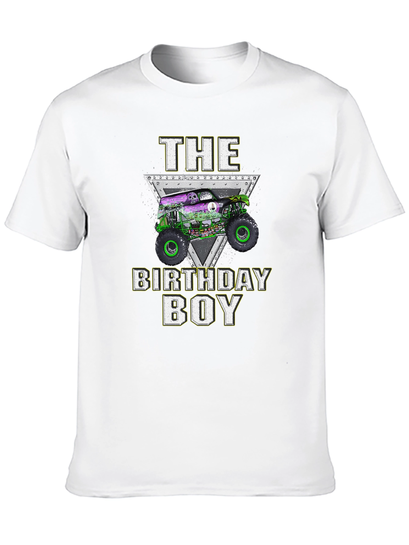 Monster Truck Birthday Boy T-Shirt