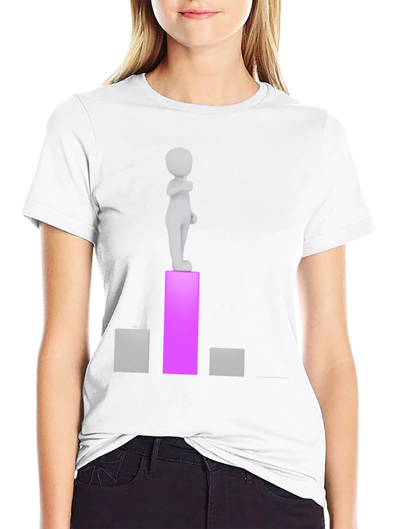 Triumph Tee - Podium Pose Graphic T-Shirt