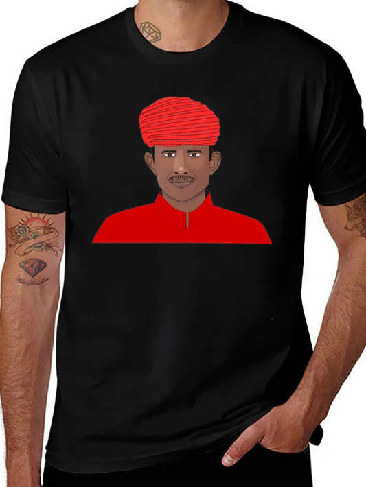 Indian Man Portrait T-Shirt