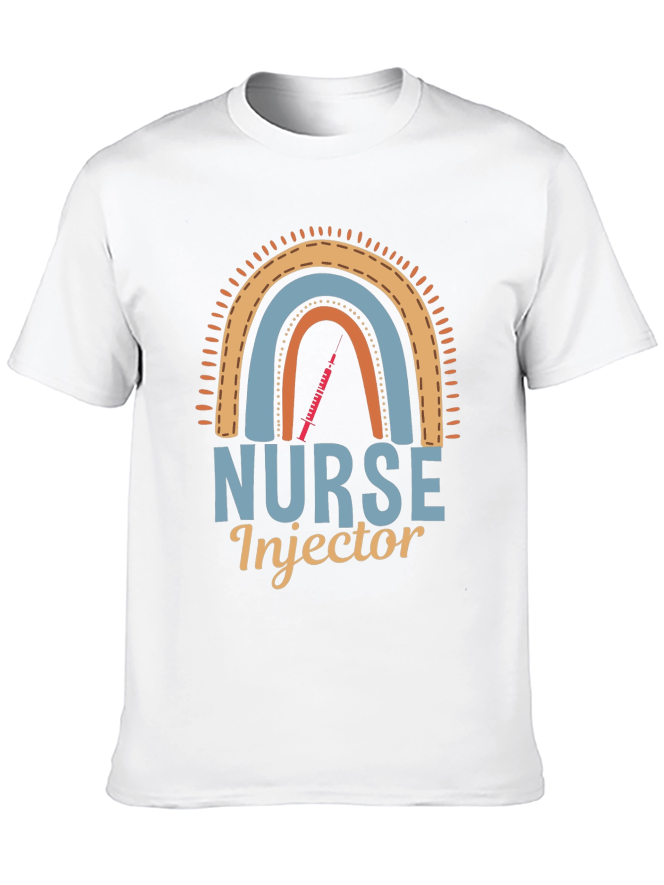 Nurse Injector Rainbow Graphic Tee