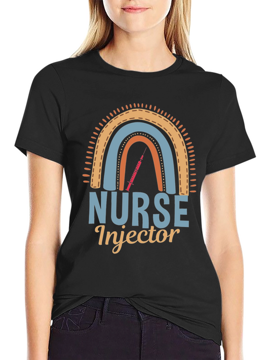 Nurse Injector Rainbow Graphic Tee
