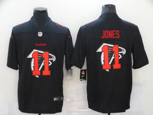 Men's Atlanta Falcons Julio Jones #11 Black Alternate Game Jerseys