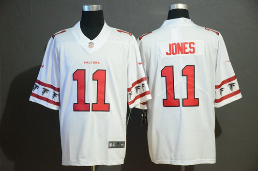 Men's Atlanta Falcons Julio Jones #11 White Authentic Game Jerseys