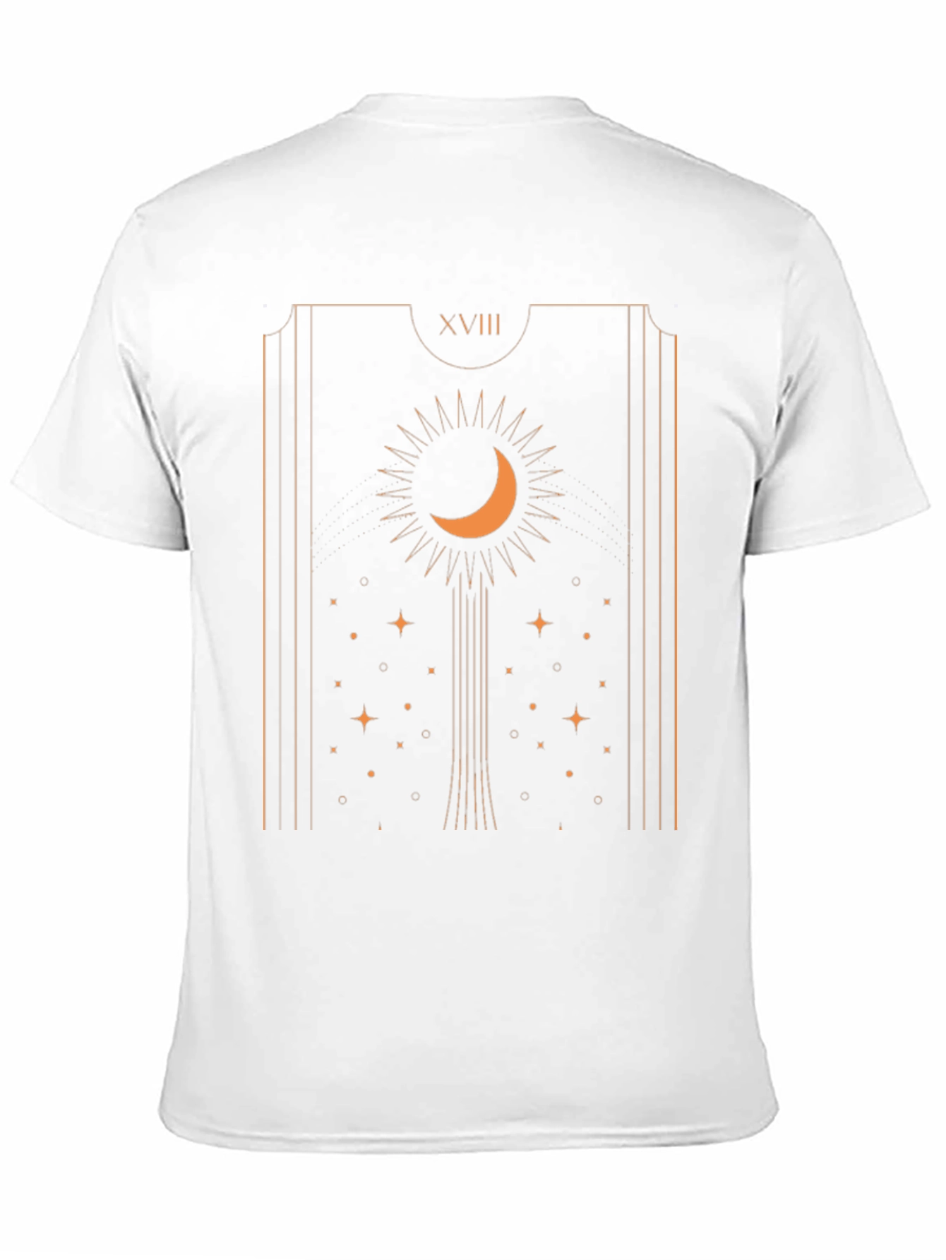 Mystic Moon Tarot Card Graphic T-Shirt