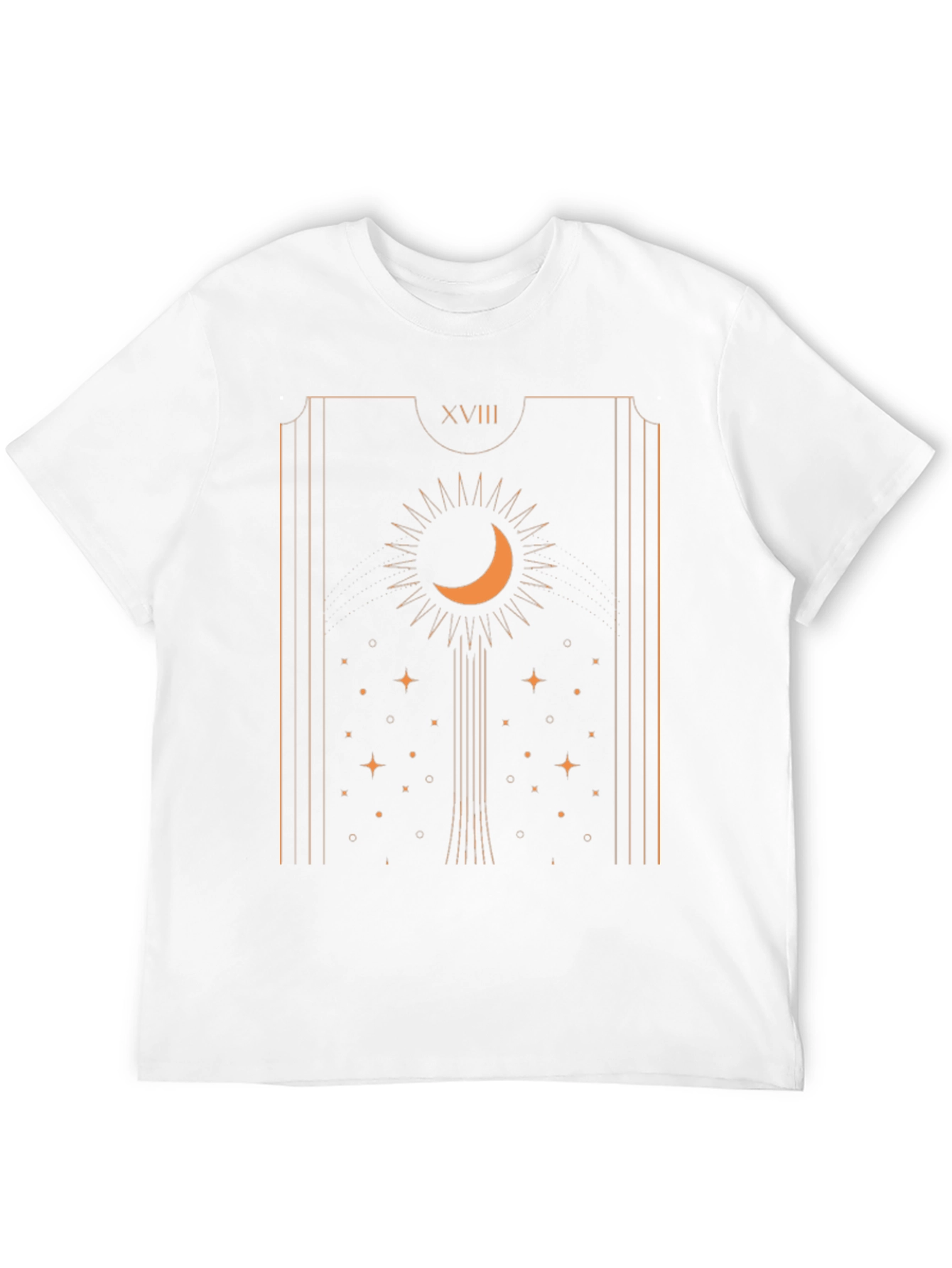 Mystic Moon Tarot Card Graphic T-Shirt