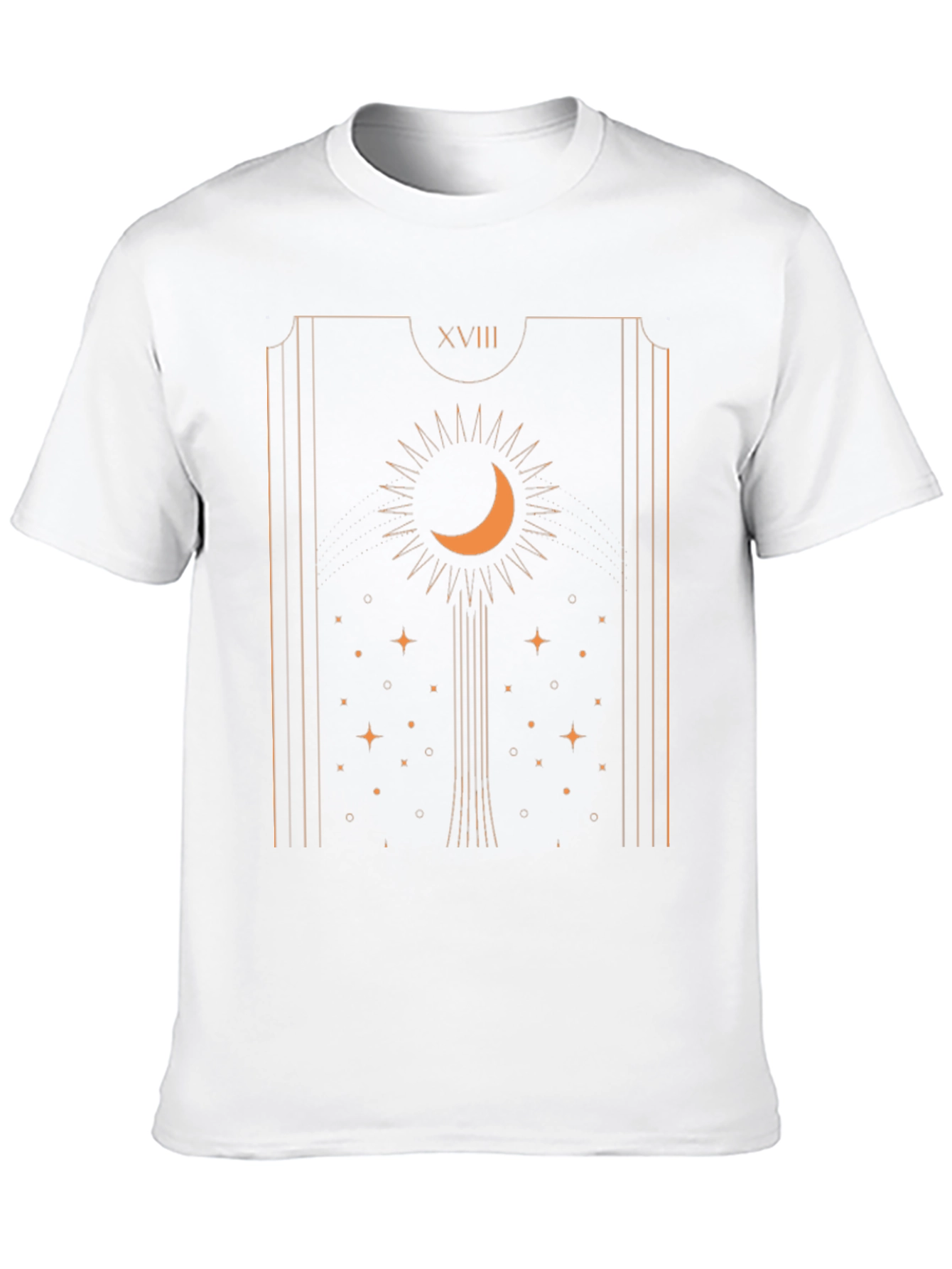 Mystic Moon Tarot Card Graphic T-Shirt