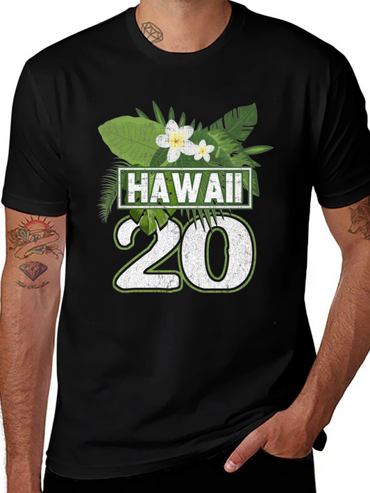 Hawaii Tropical Graphic Tee
