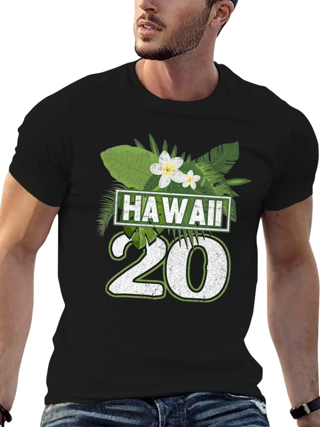 Hawaii Tropical Graphic Tee