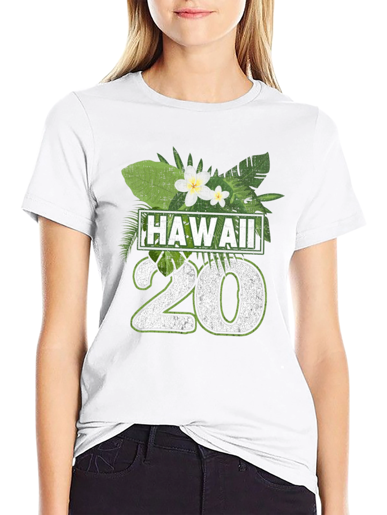 Hawaii Tropical Graphic Tee