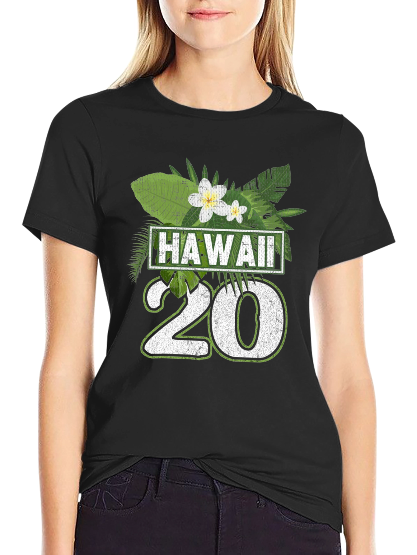 Hawaii Tropical Graphic Tee