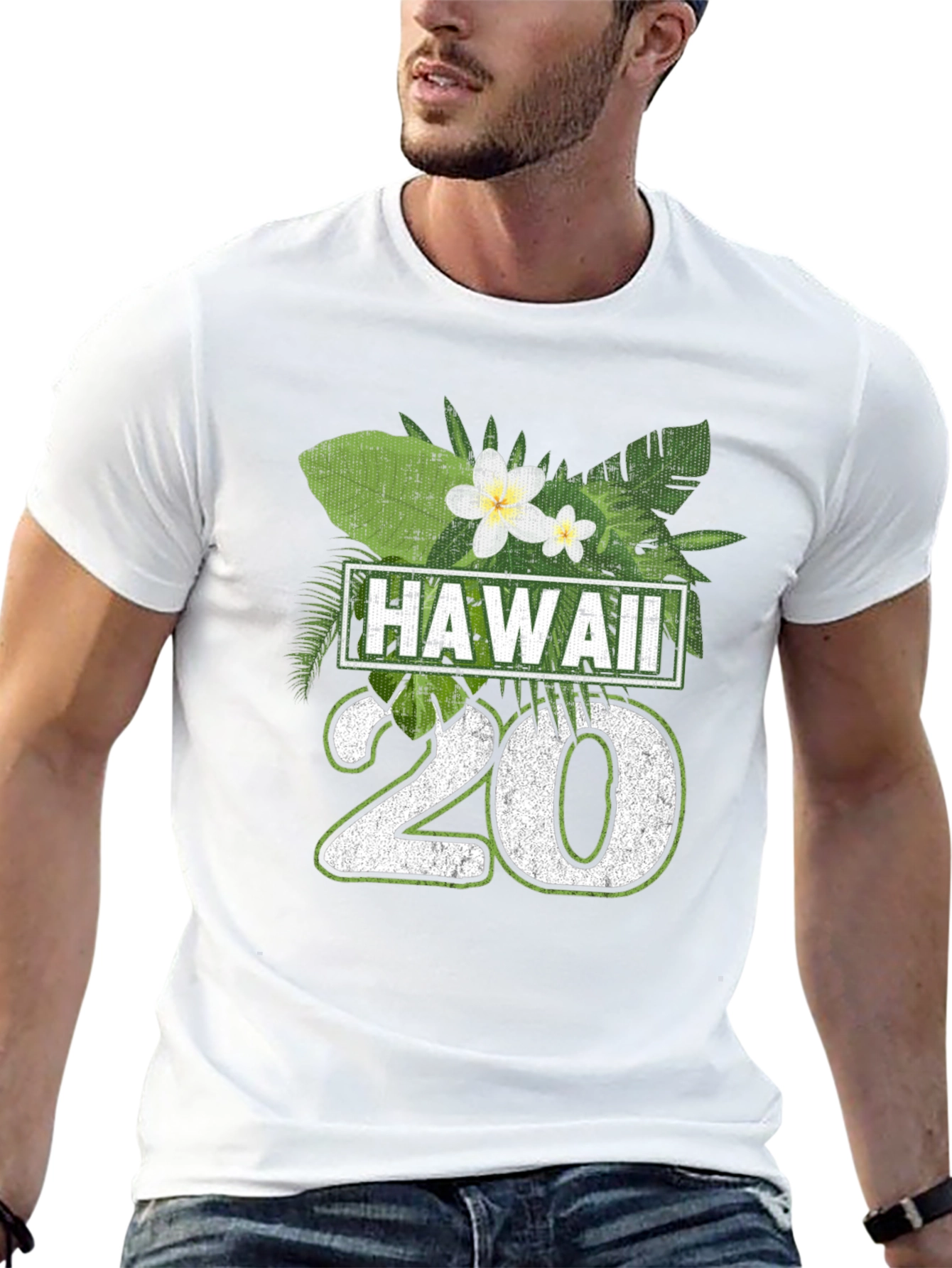 Hawaii Tropical Graphic Tee