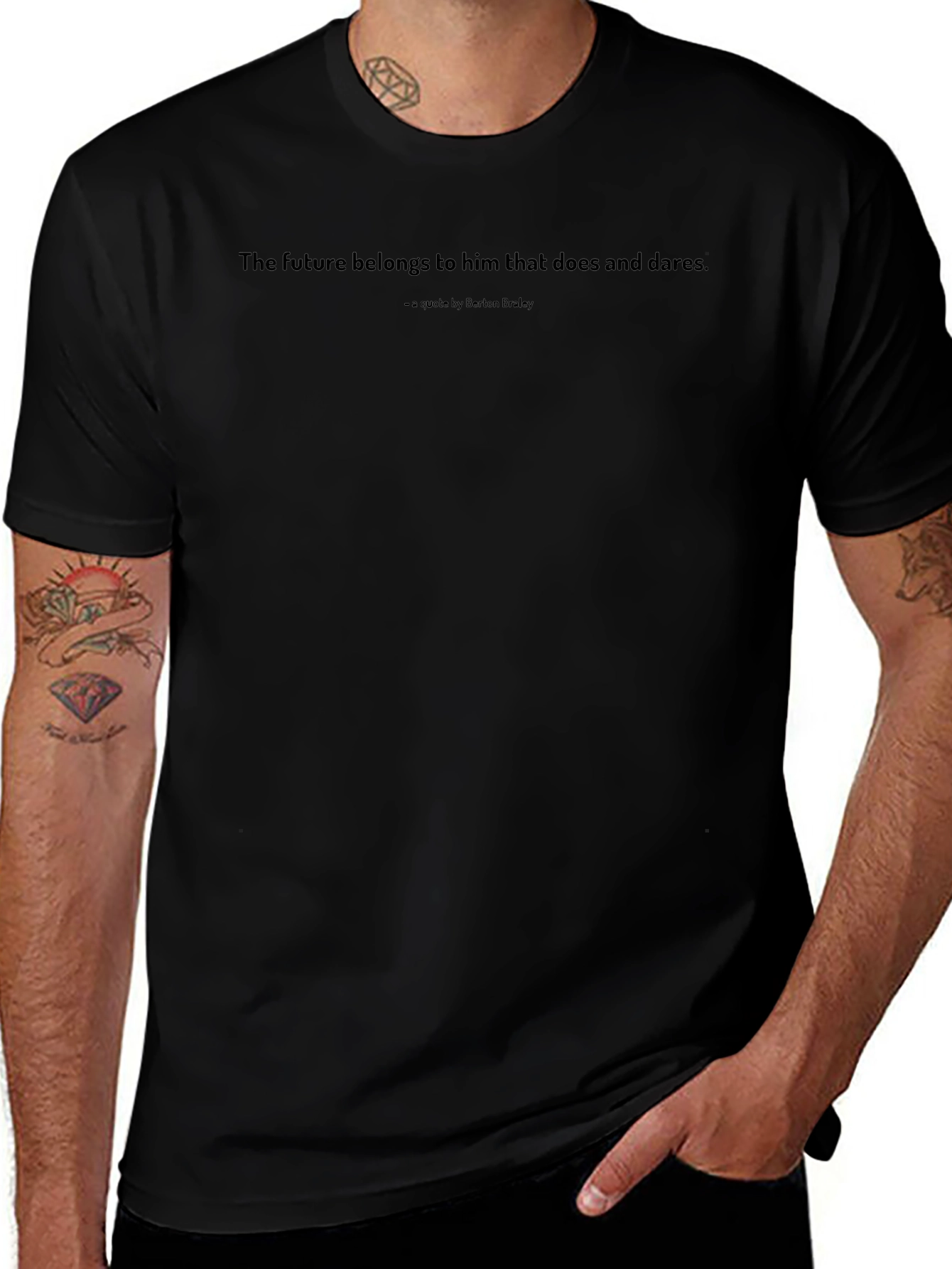 Inspirational Quote T-Shirt: The Future Belongs...