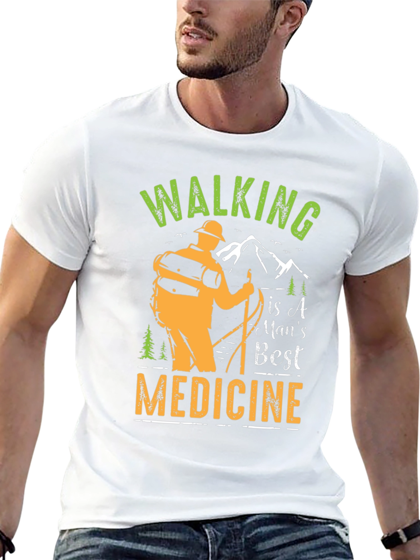 Walking is Medicine T-Shirt