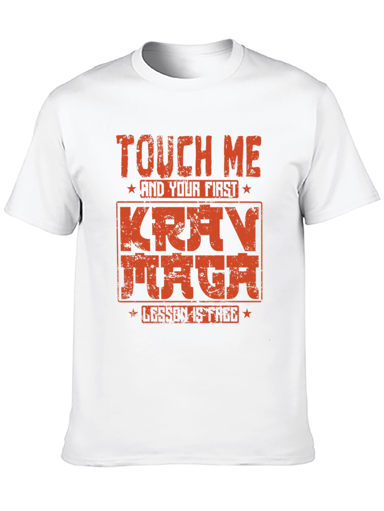Touch Me Krav Maga Free Lesson Graphic Tee