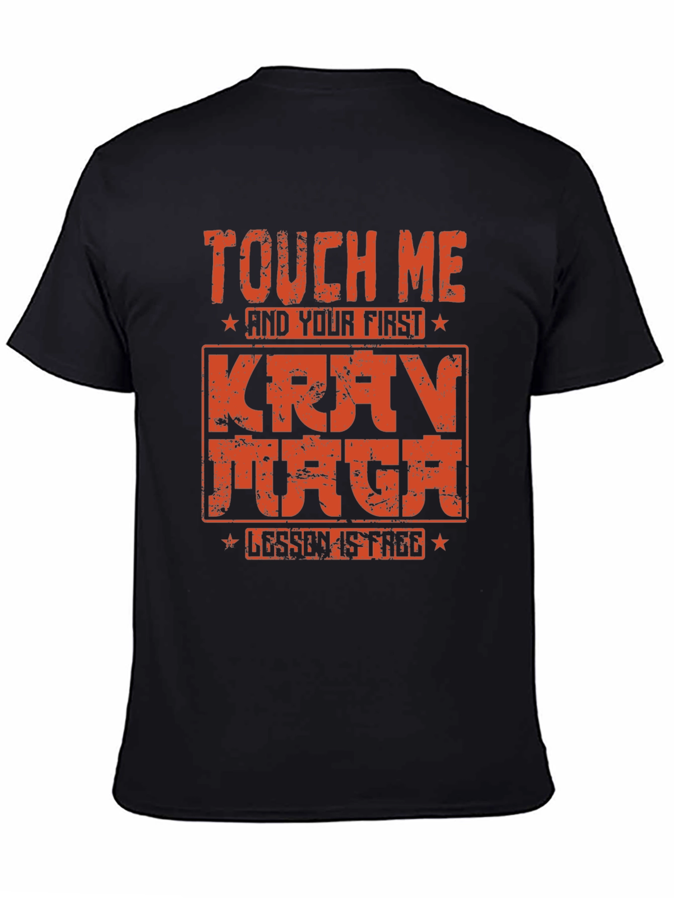Touch Me Krav Maga Free Lesson Graphic Tee