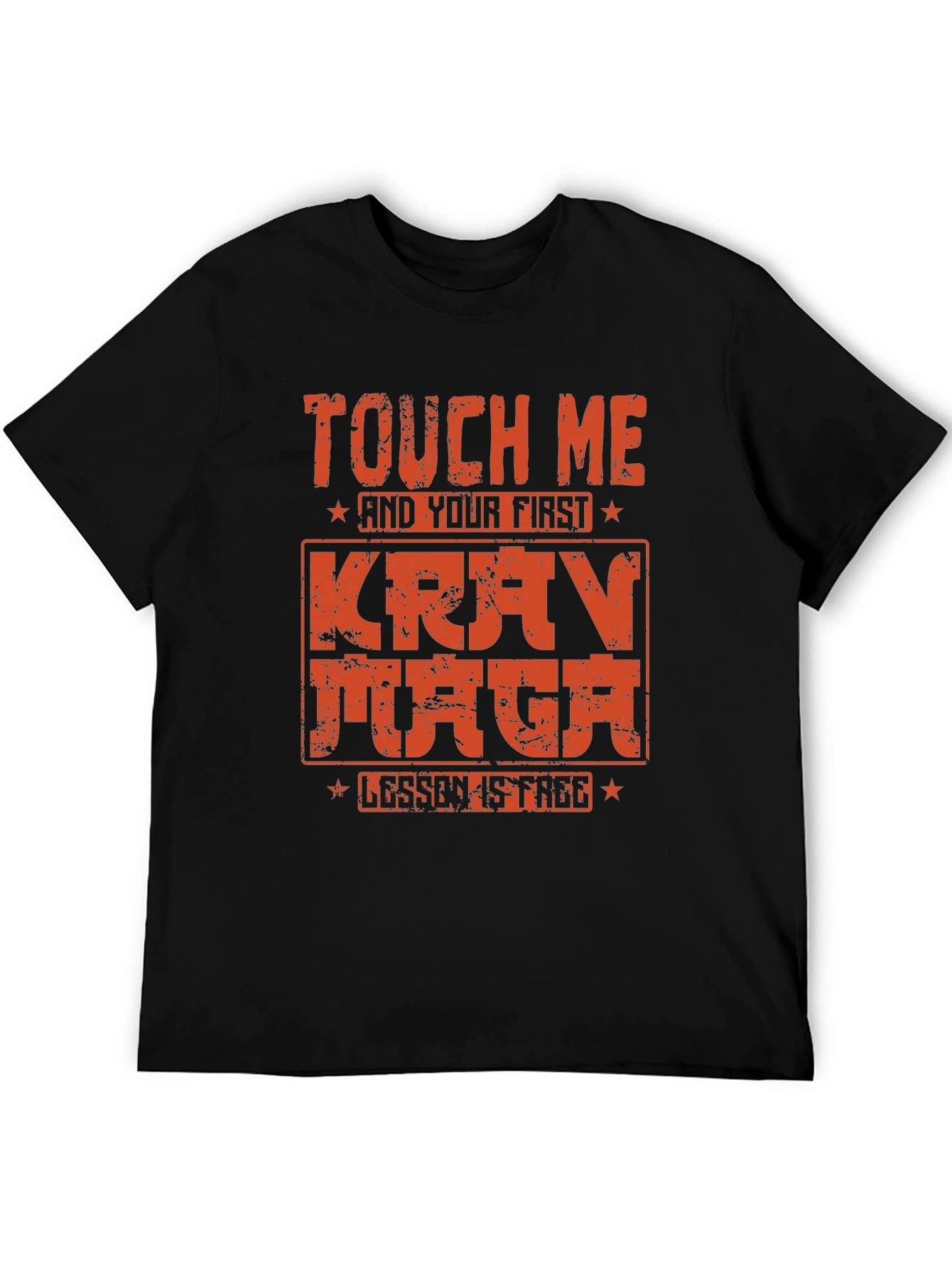 Touch Me Krav Maga Free Lesson Graphic Tee