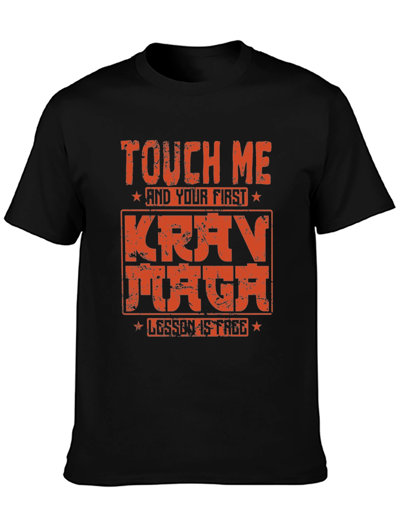 Touch Me Krav Maga Free Lesson Graphic Tee