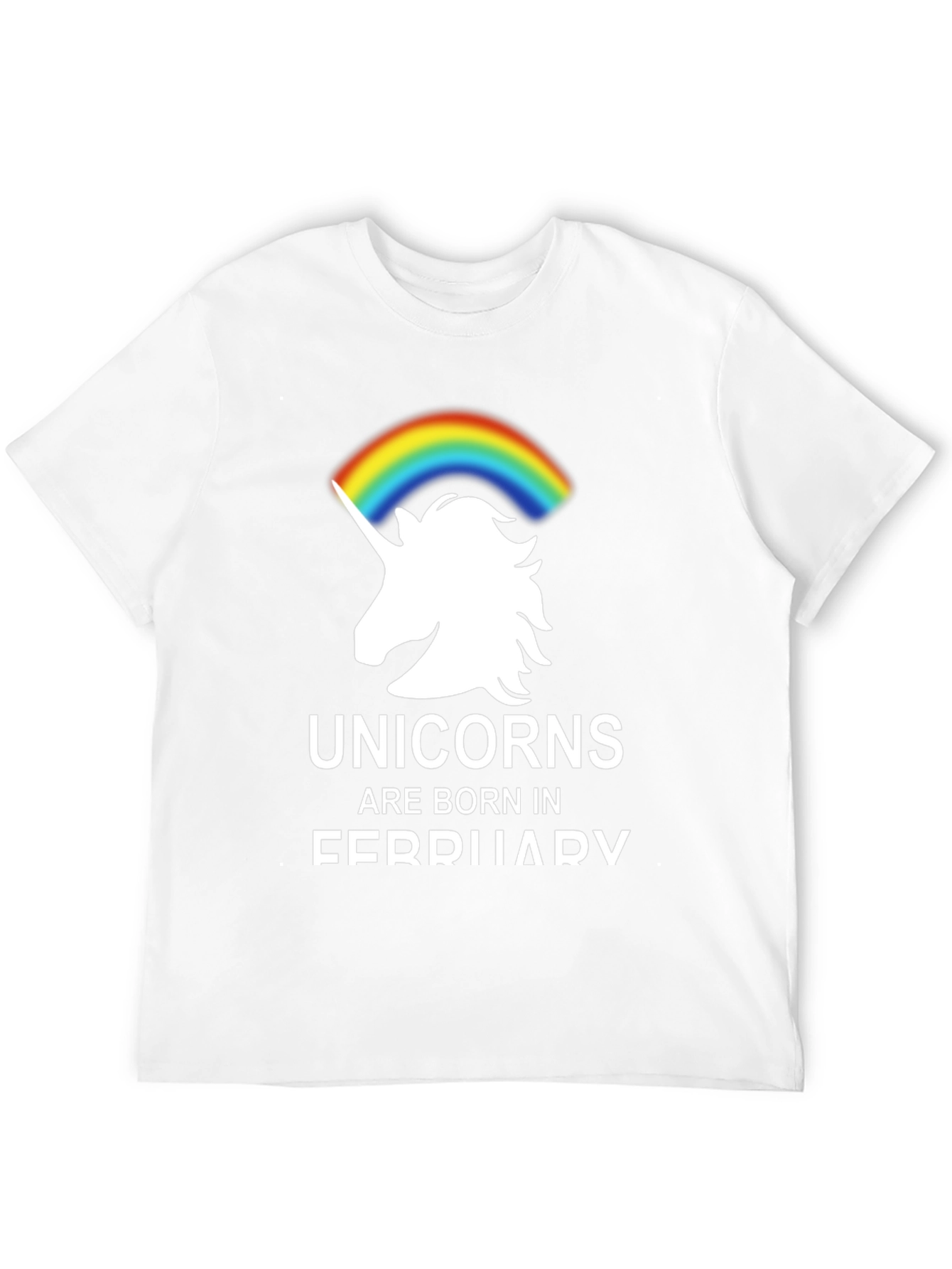 Unicorns Born in February T-Shirt