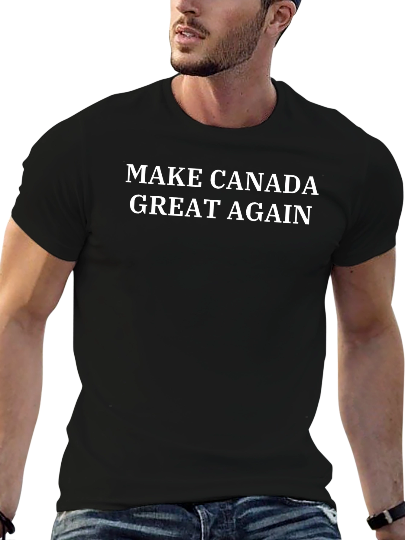 Make Canada Great Again - Black T-Shirt