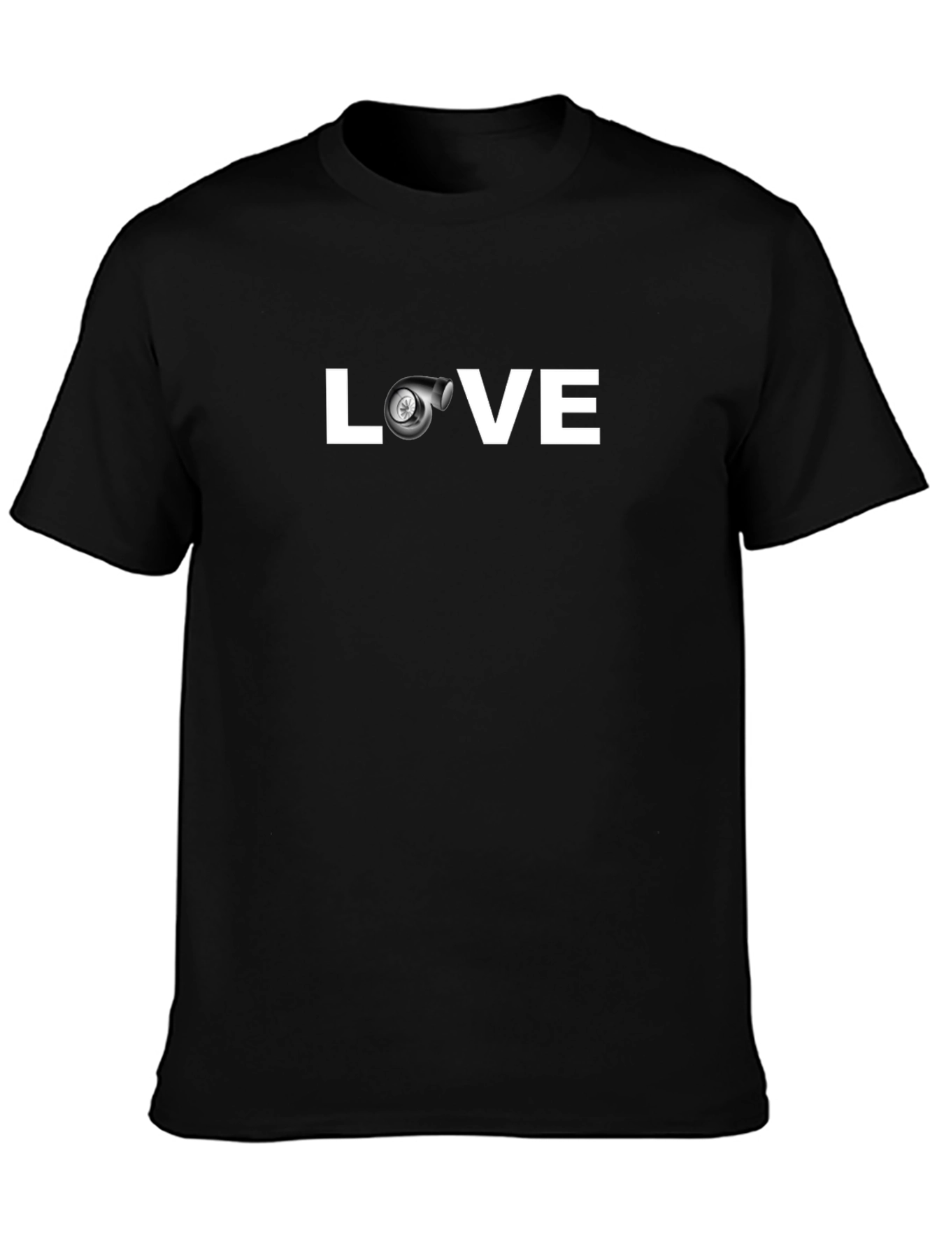 Turbo Love Black Graphic Tee Shirt
