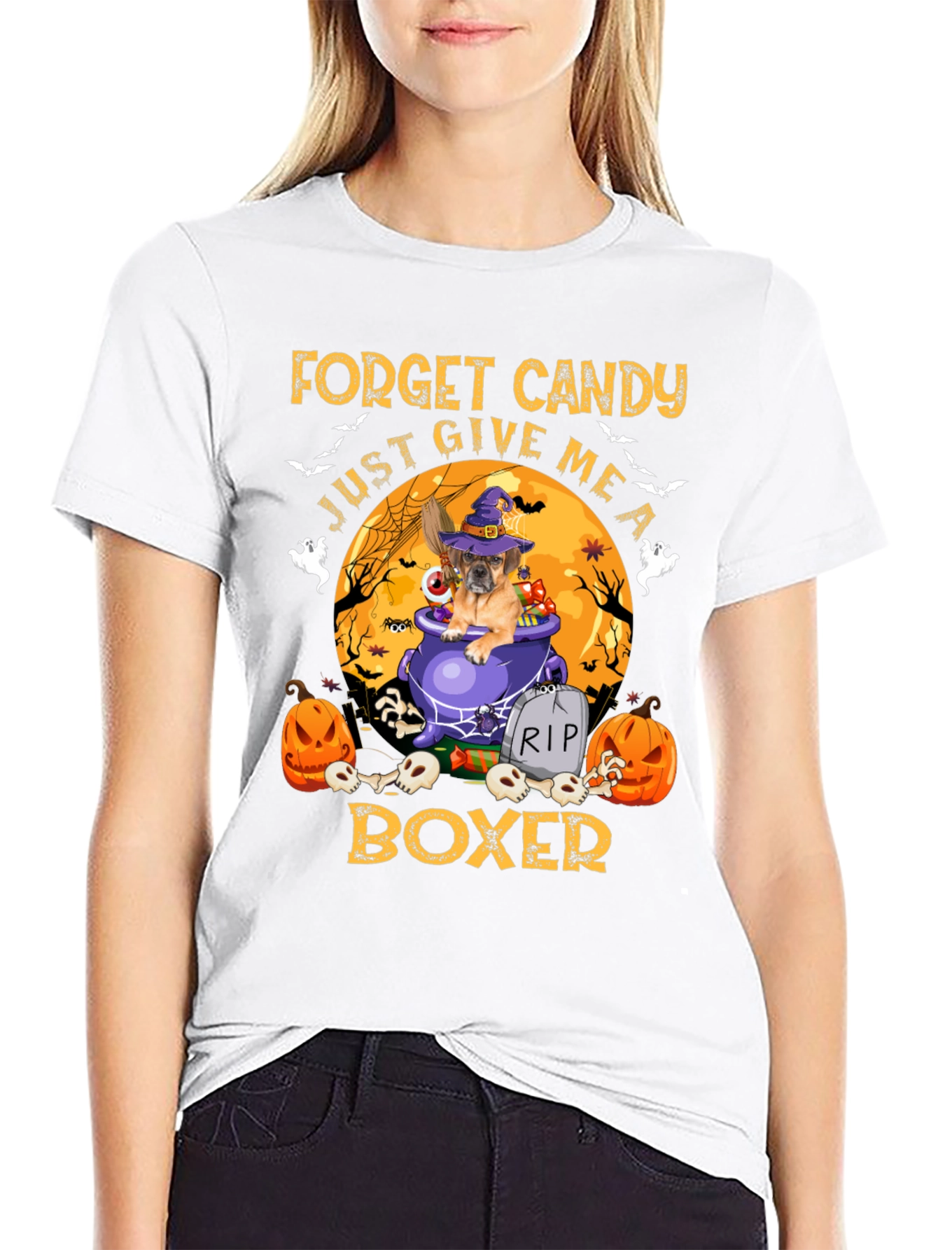 Forget Candy Give Me a Boxer T-Shirt