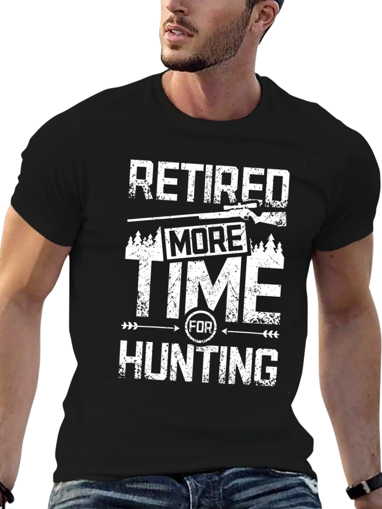 Retired More Time for Hunting T-Shirt