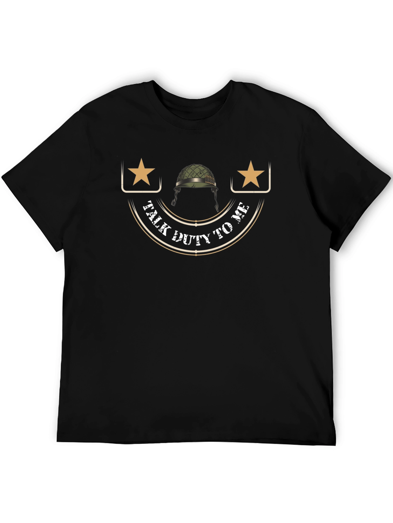 Talk Duty To Me Military T-Shirt