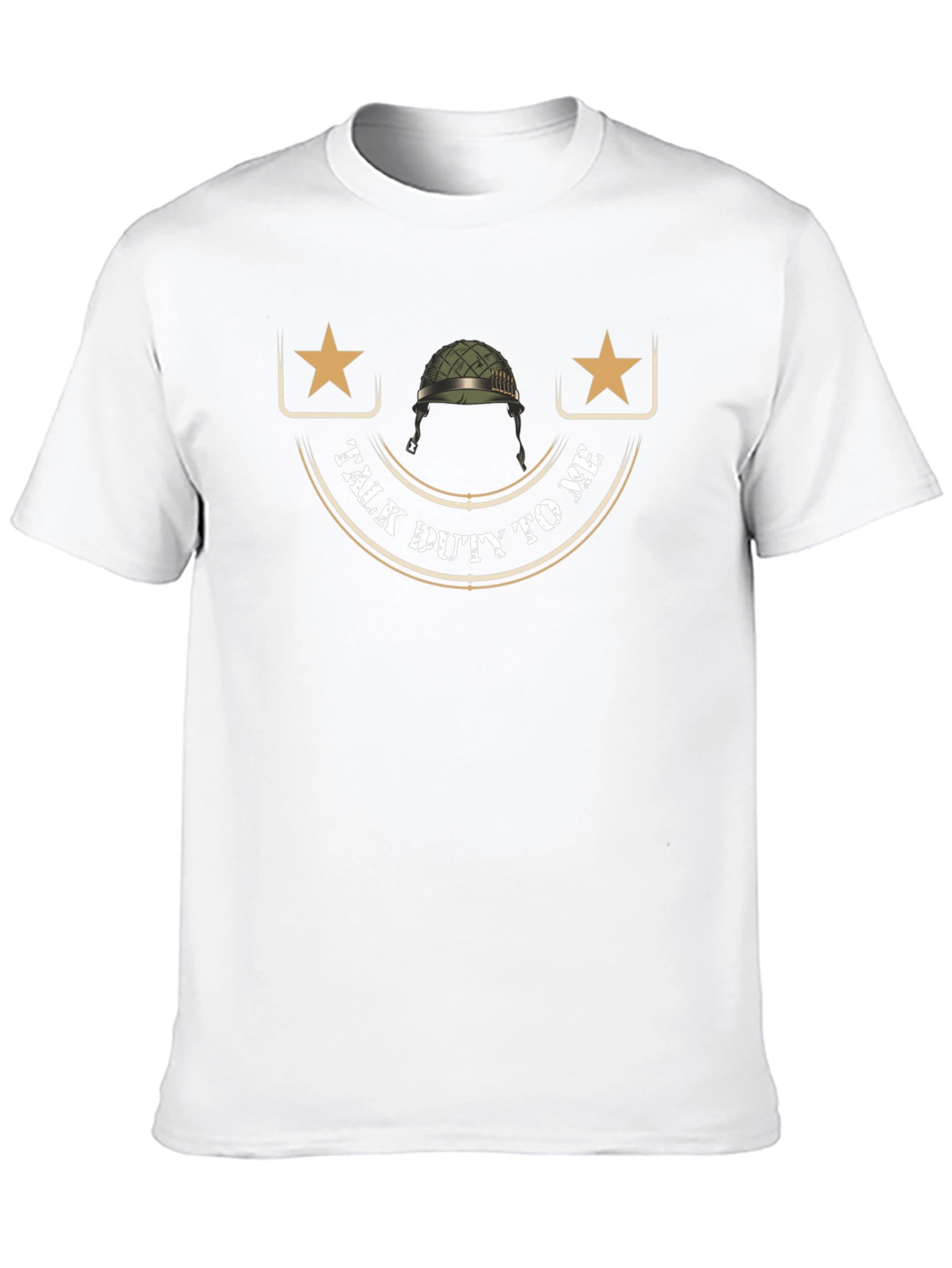 Talk Duty To Me Military T-Shirt
