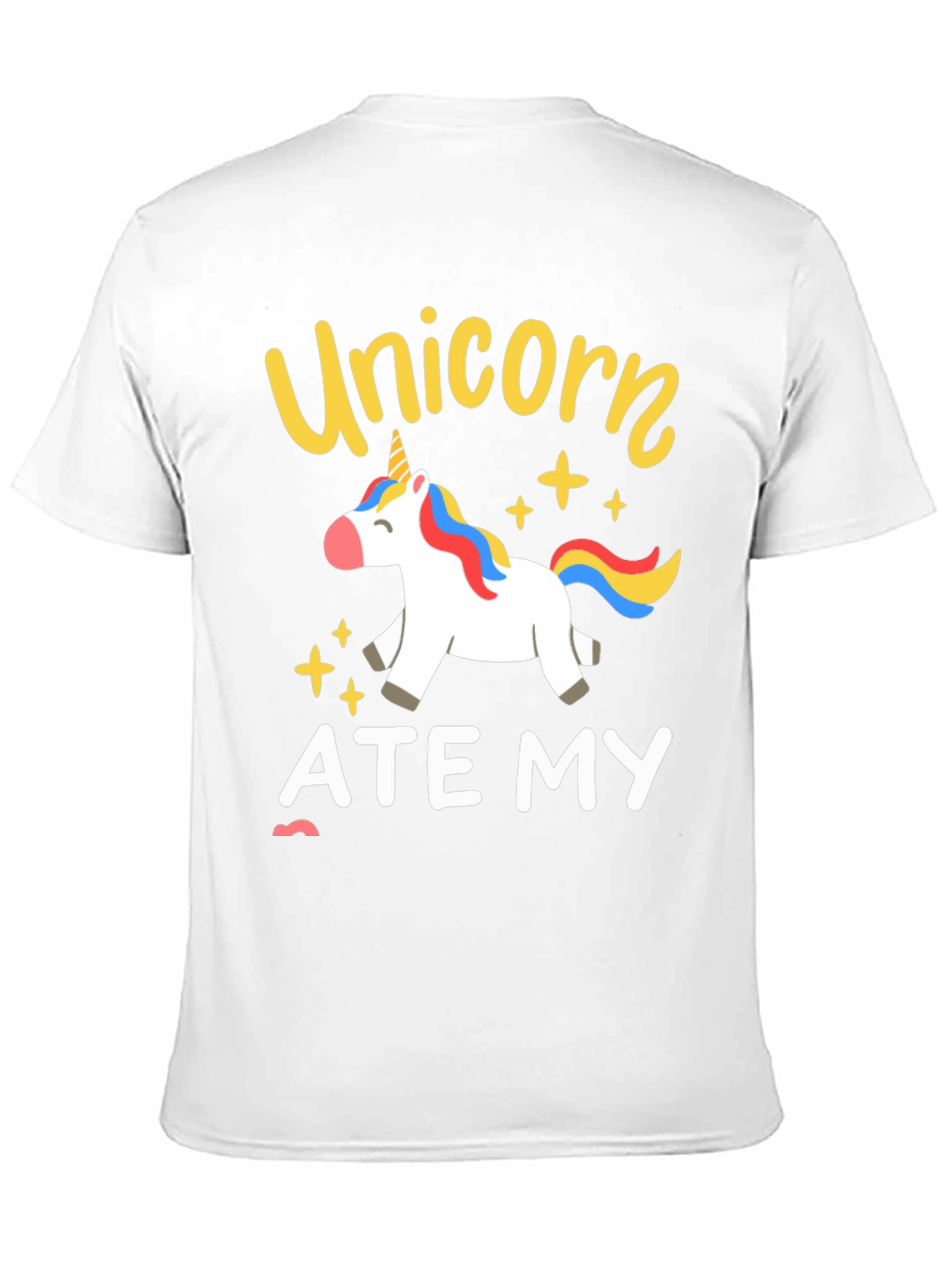 Unicorn Ate My Homework T-Shirt