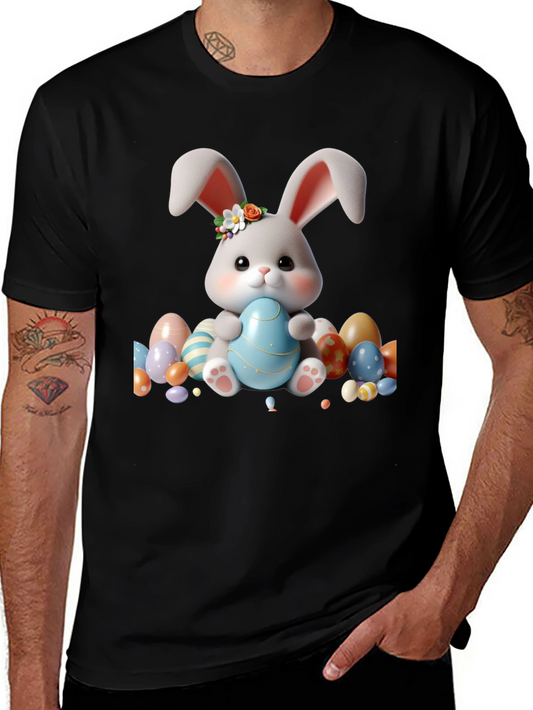 Easter Bunny & Egg Graphic Tee