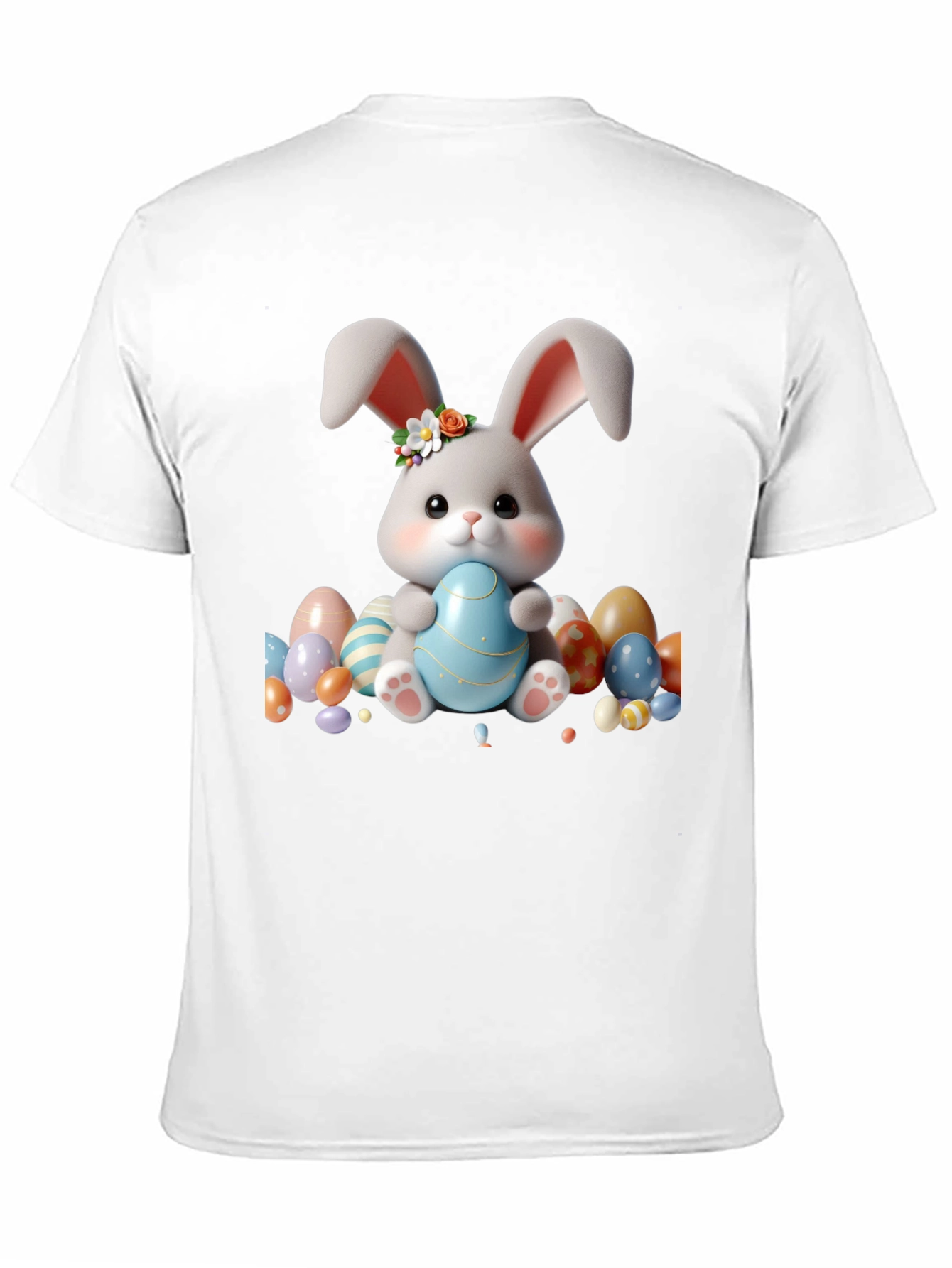 Easter Bunny & Egg Graphic Tee