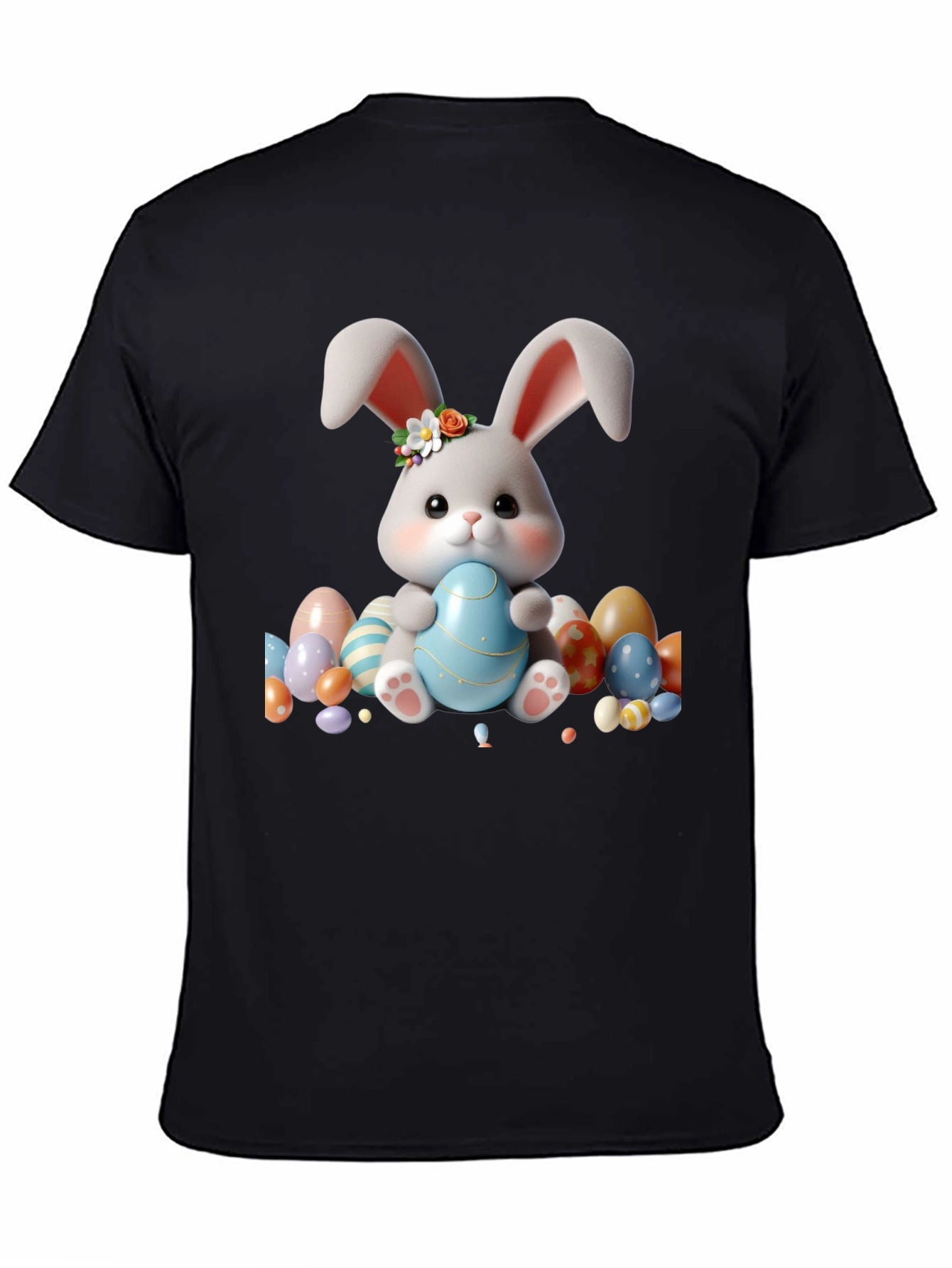 Easter Bunny & Egg Graphic Tee