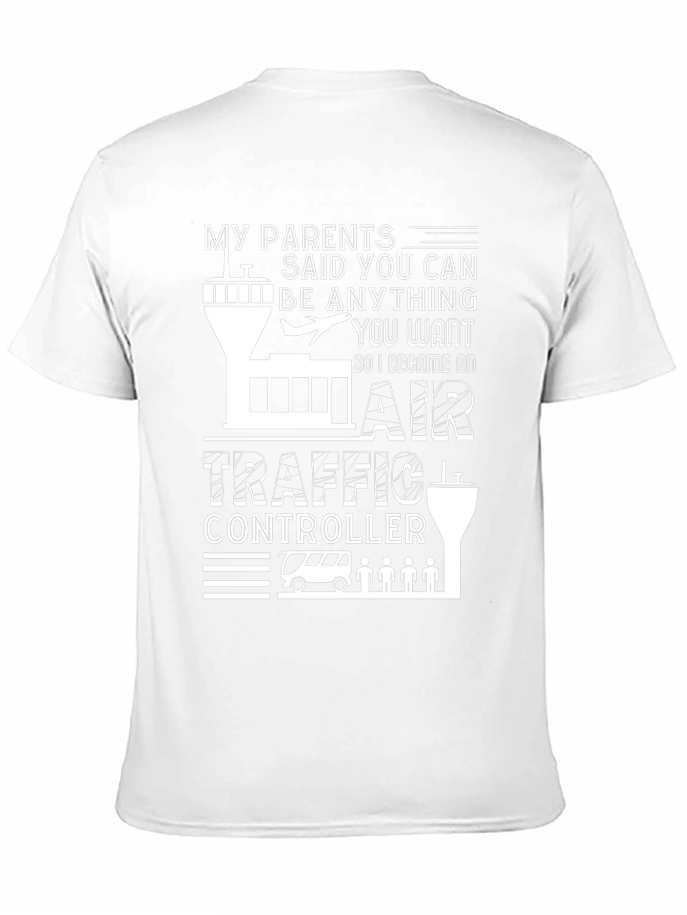 Air Traffic Controller Graphic Tee - Aviation Gift