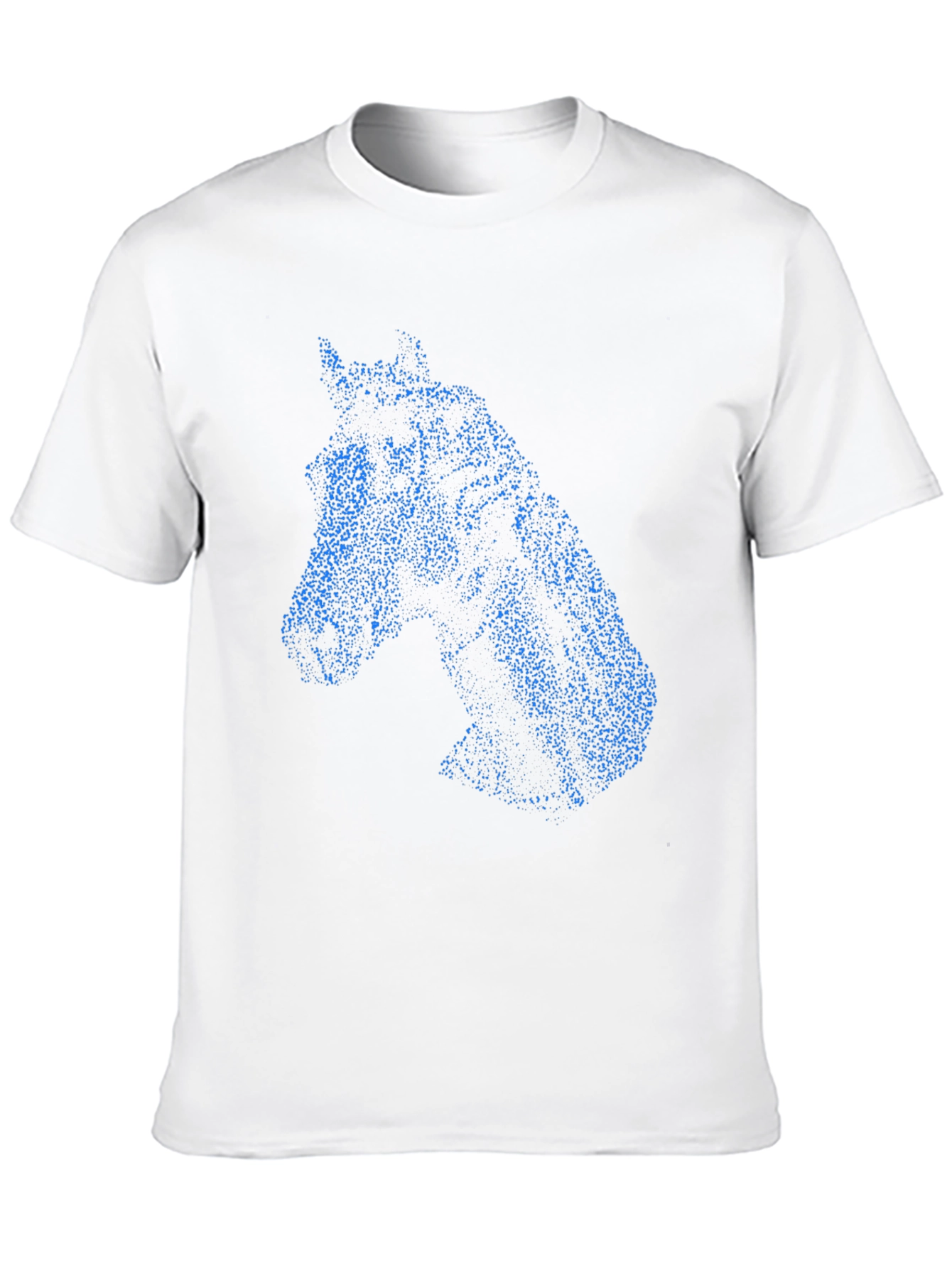 Horse Head Graphic Black T-Shirt