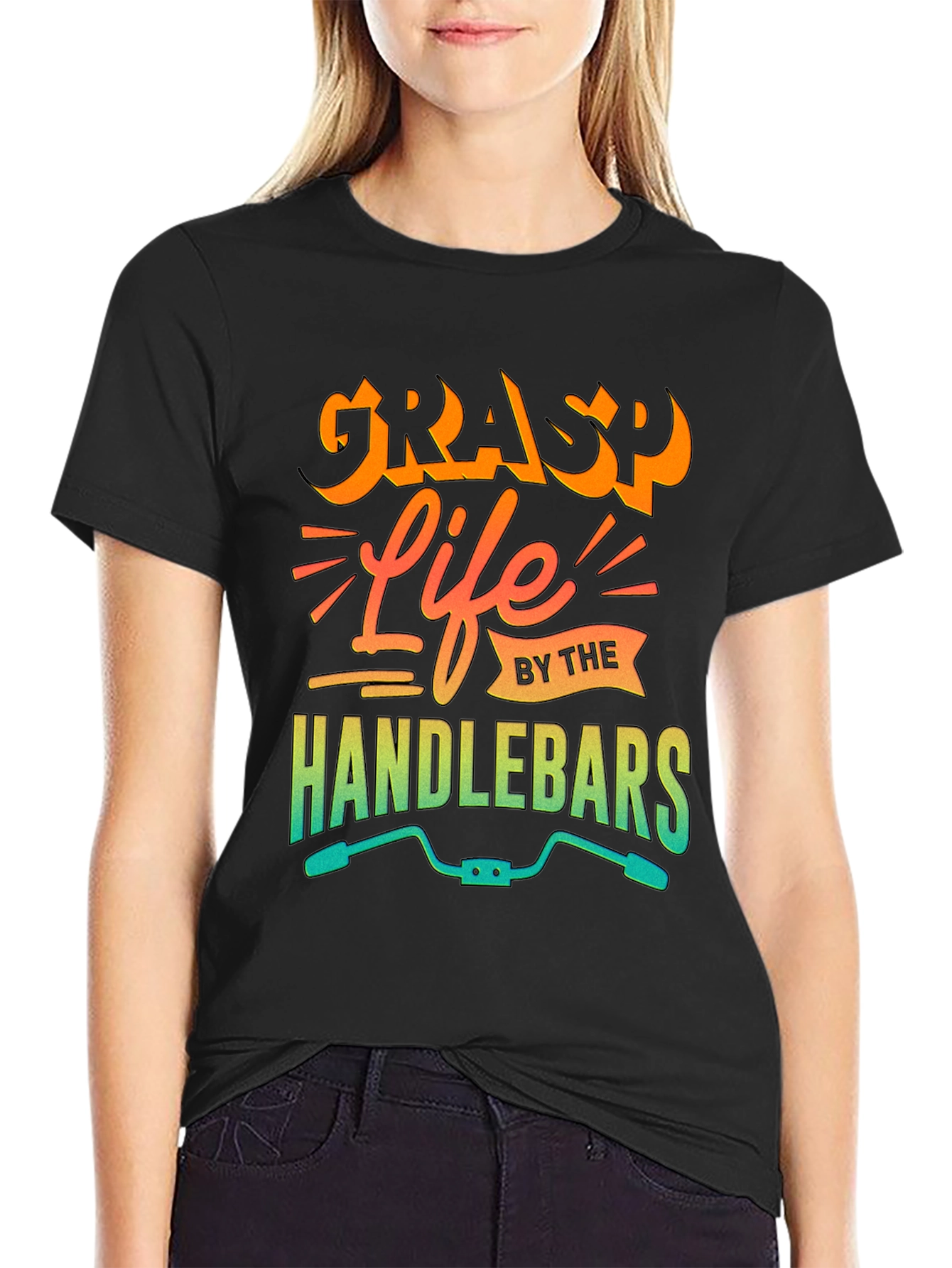 Grasp Life Handlebars Graphic Tee