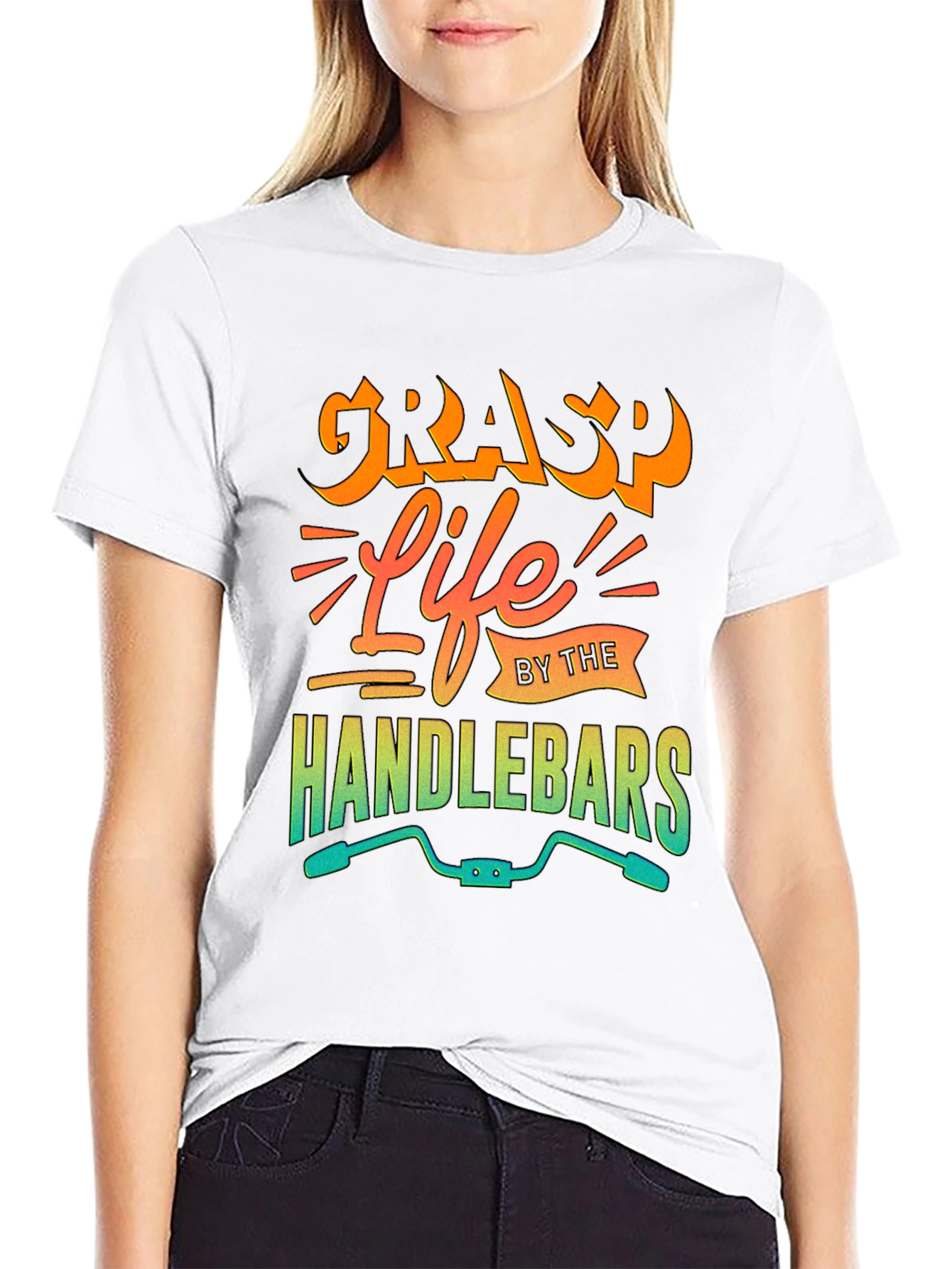 Grasp Life Handlebars Graphic Tee
