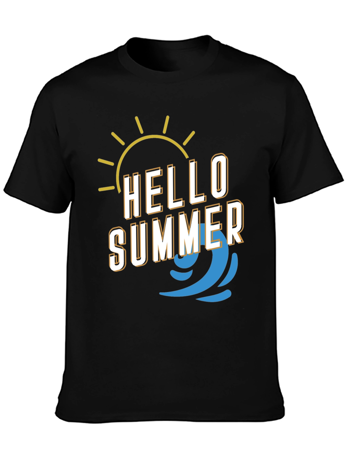 Hello Summer Graphic T-Shirt