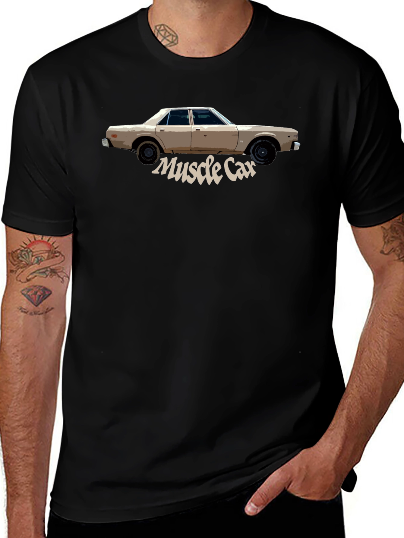 Muscle Car Graphic Tee - Classic Automotive Style