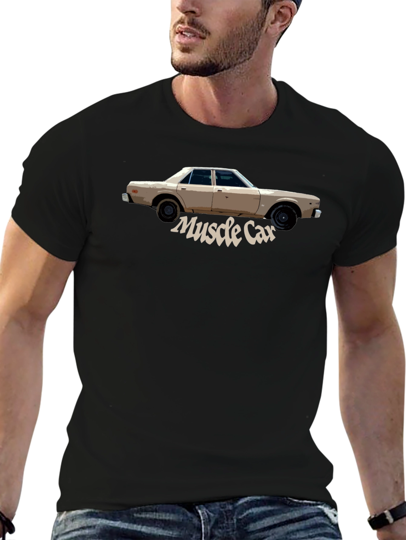 Muscle Car Graphic Tee - Classic Automotive Style